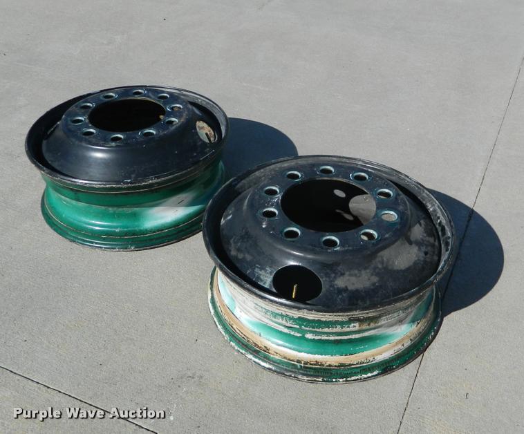 image for item DA9725 (2) 10 hole wheels