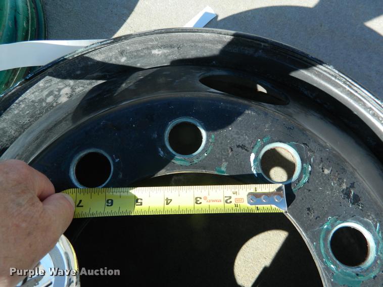 image for item DA9725 (2) 10 hole wheels