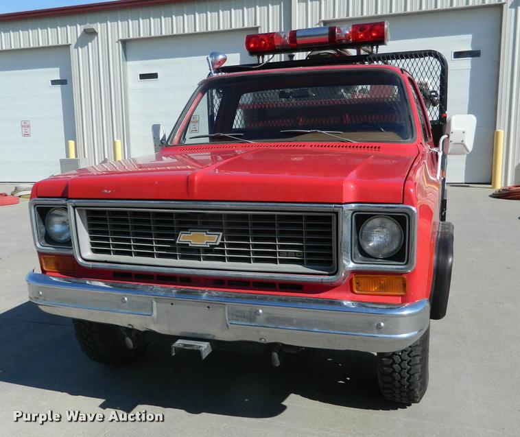image for item DA9731 1974 Chevrolet brush fire truck