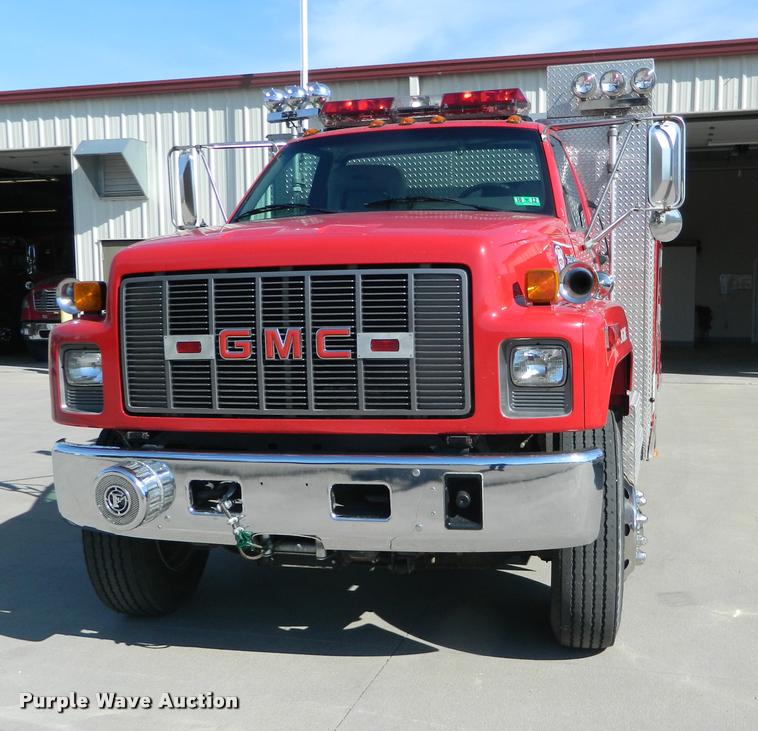 image for item DA9732 1995 GMC TopKick rescue fire truck