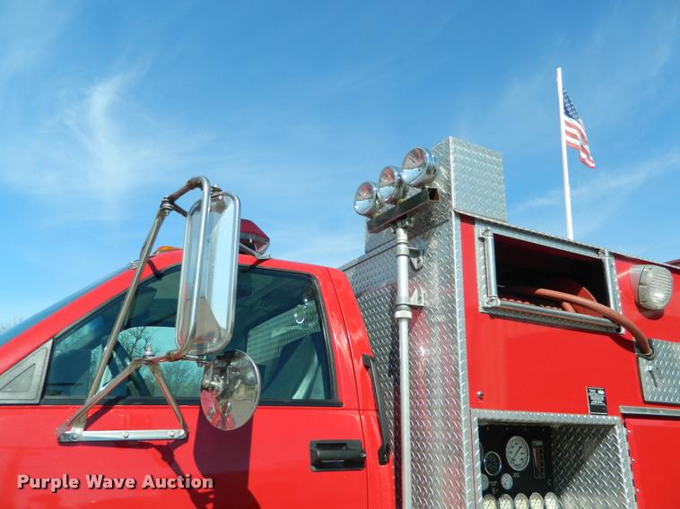 image for item DA9732 1995 GMC TopKick rescue fire truck