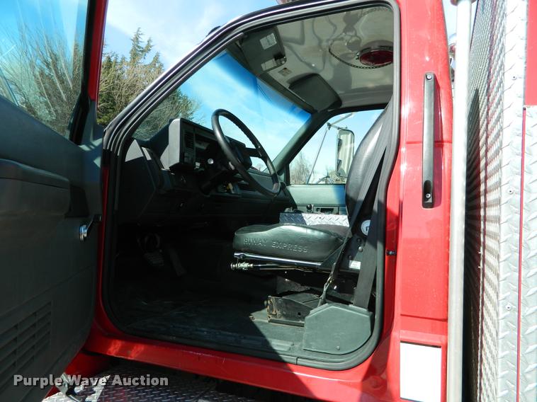 image for item DA9732 1995 GMC TopKick rescue fire truck