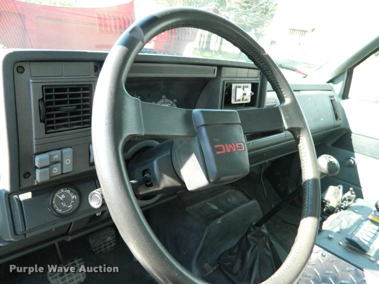 image for item DA9732 1995 GMC TopKick rescue fire truck