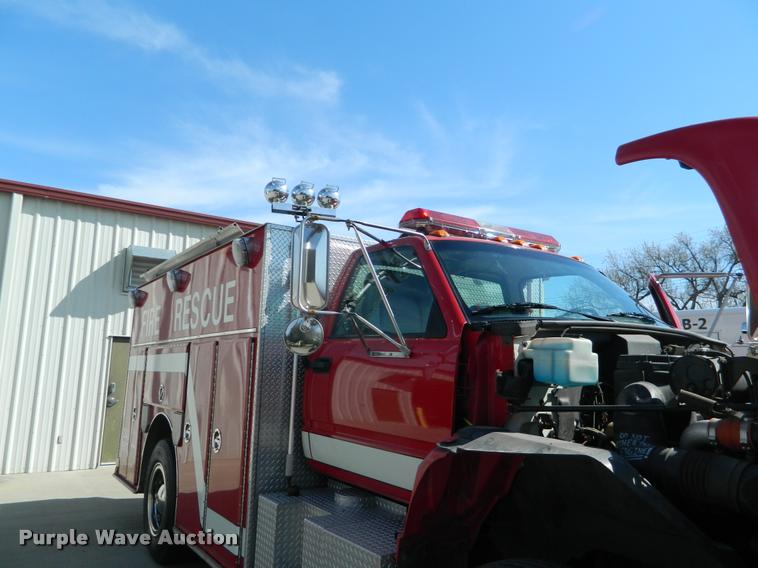 image for item DA9732 1995 GMC TopKick rescue fire truck