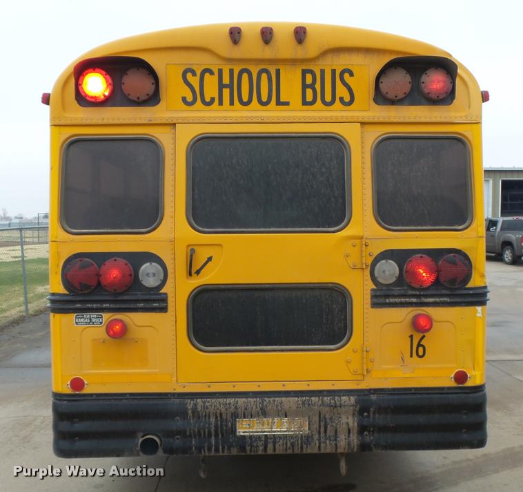 image for item DB1994 1992 Blue Bird TC2000 school bus