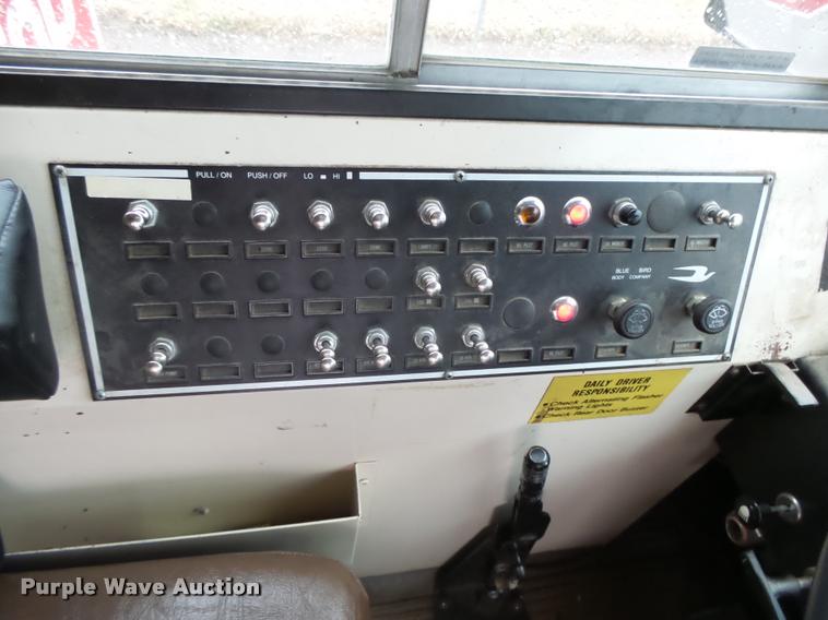 image for item DB1994 1992 Blue Bird TC2000 school bus