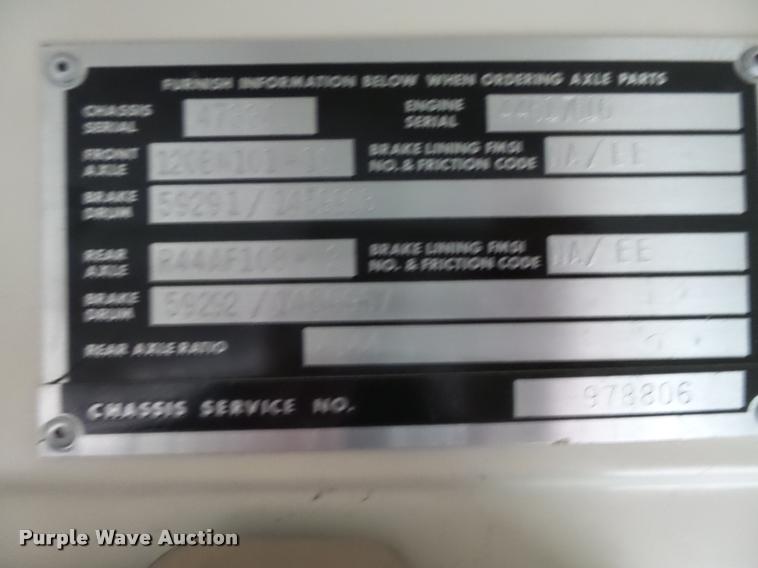 image for item DB1994 1992 Blue Bird TC2000 school bus