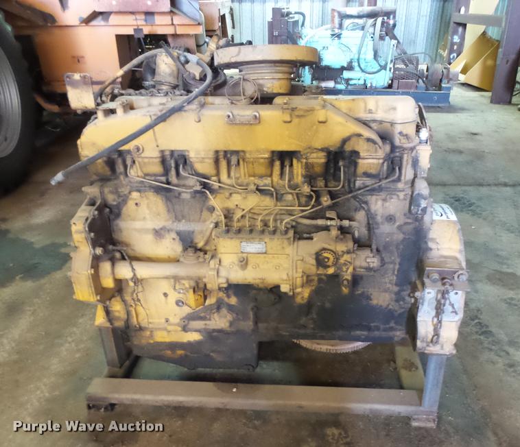 image for item DB2506 Caterpillar 3406B six cylinder turbo diesel engine