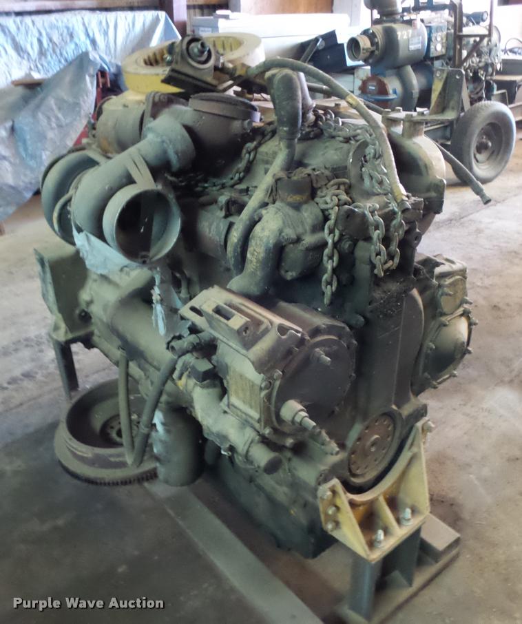image for item DB2506 Caterpillar 3406B six cylinder turbo diesel engine