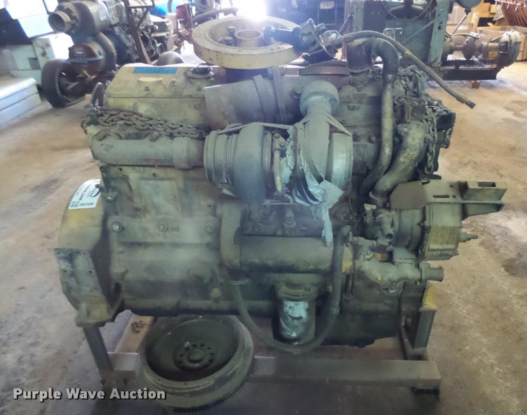 image for item DB2506 Caterpillar 3406B six cylinder turbo diesel engine