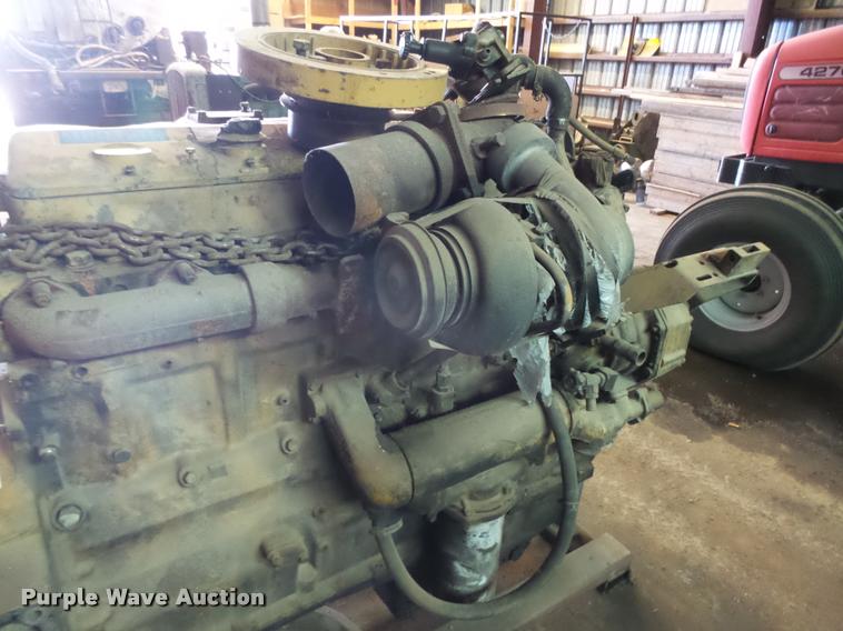 image for item DB2506 Caterpillar 3406B six cylinder turbo diesel engine