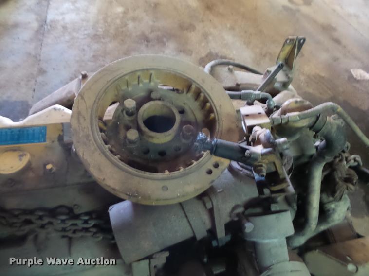 image for item DB2506 Caterpillar 3406B six cylinder turbo diesel engine