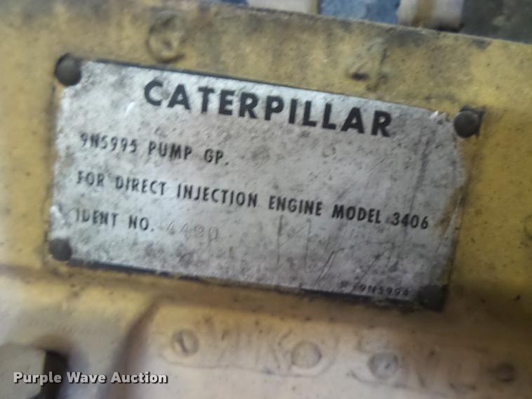 image for item DB2506 Caterpillar 3406B six cylinder turbo diesel engine