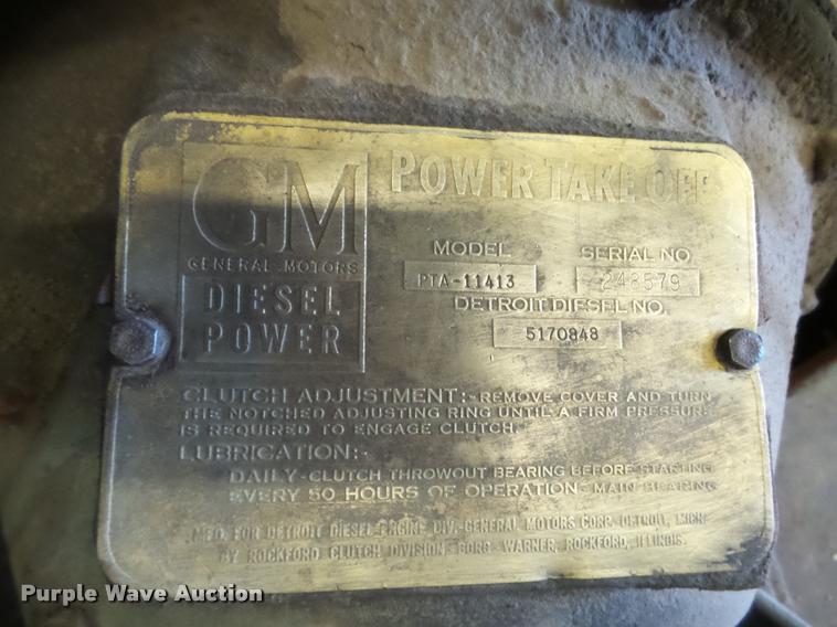 image for item DB2507 Detroit Diesel 471 four diesel engine