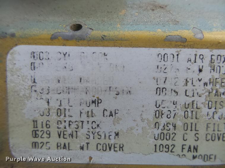 image for item DB2507 Detroit Diesel 471 four diesel engine