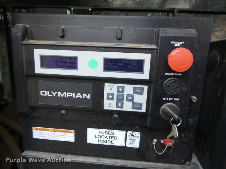 image for item DB2511 2011 Olympian G6.8.1 generator