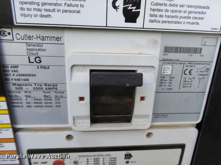 image for item DB2511 2011 Olympian G6.8.1 generator