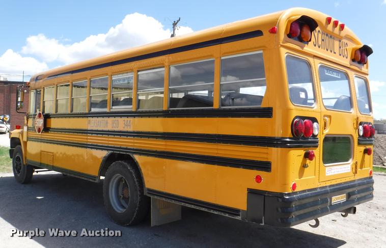 image for item DB3885 1993 Ford B700 schoolbus