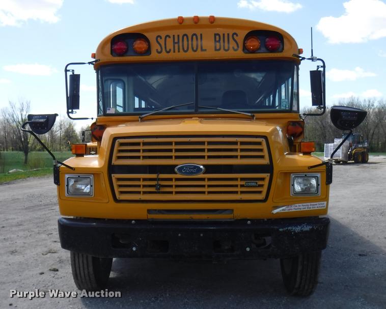 image for item DB3885 1993 Ford B700 schoolbus
