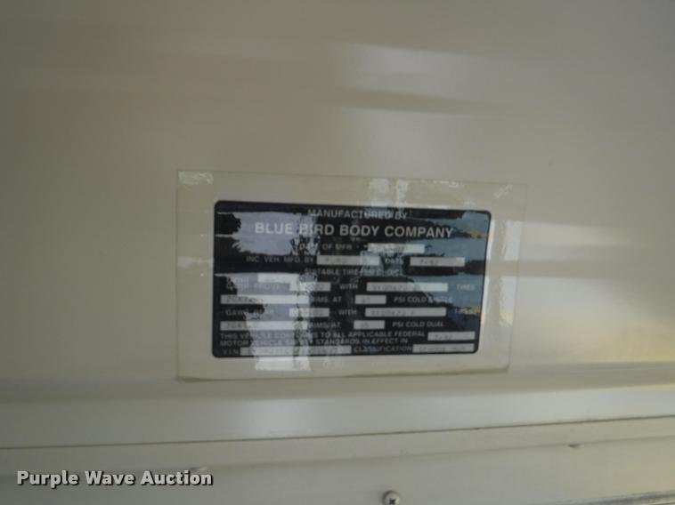 image for item DB3885 1993 Ford B700 schoolbus