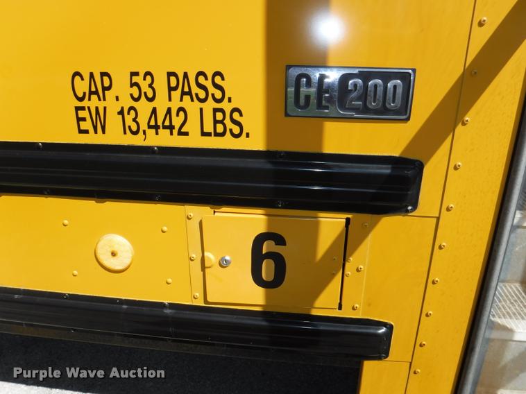 image for item DB3902 2004 International CE200 school bus