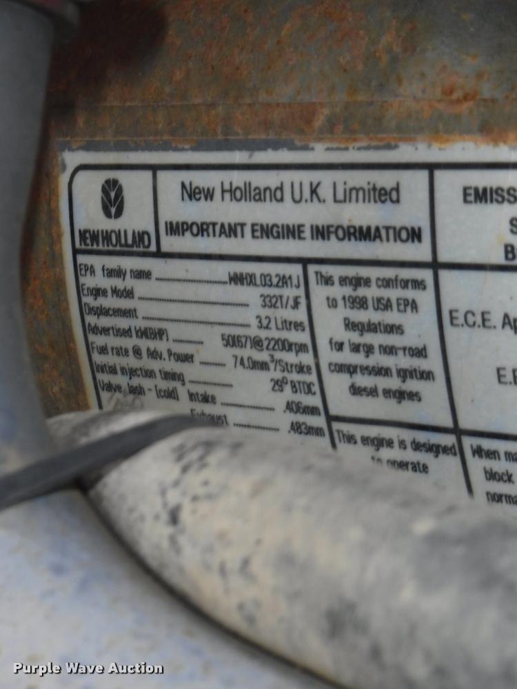 image for item DB3928 1998 New Holland LX865 skid steer