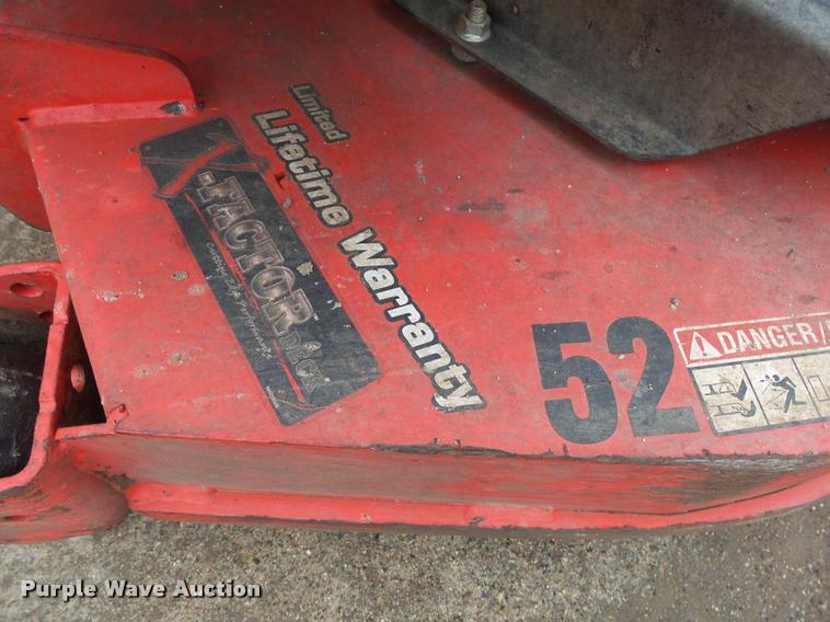 image for item DH9570 Gravely Pro Master 252 ZTR lawn mower