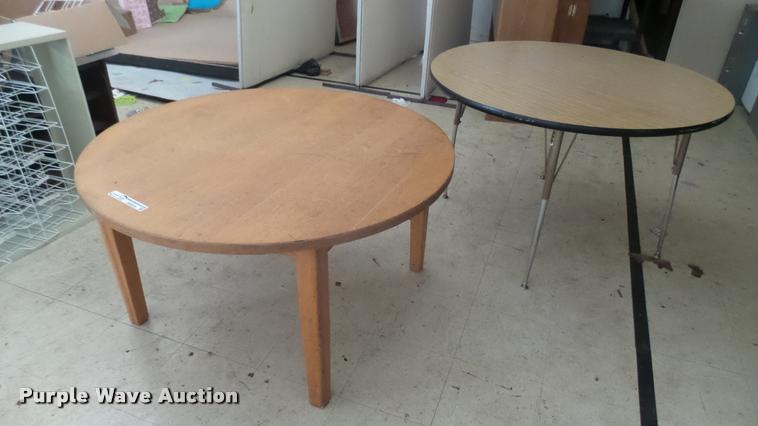 image for item DM9049 (2) round tables