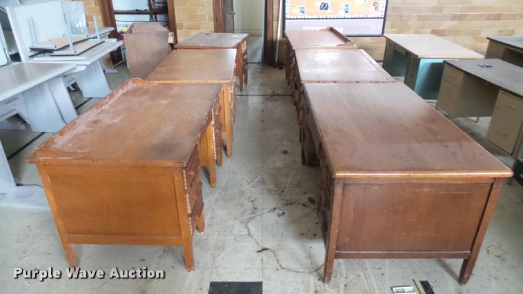 image for item DM9052 (6) wood desks