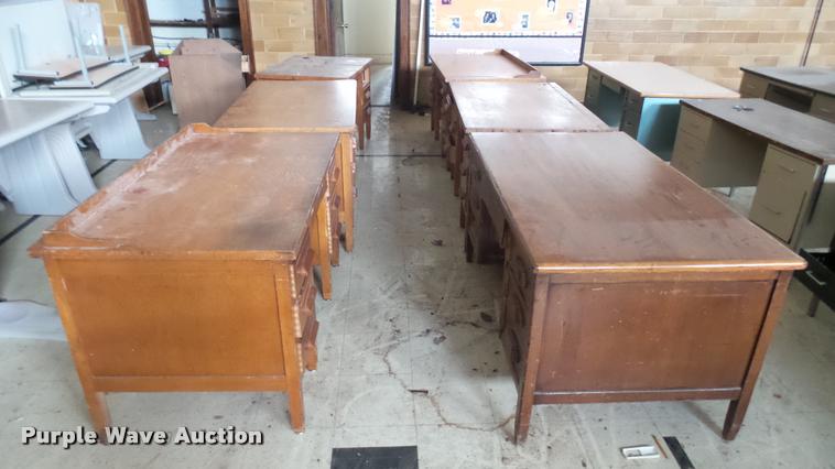 image for item DM9052 (6) wood desks