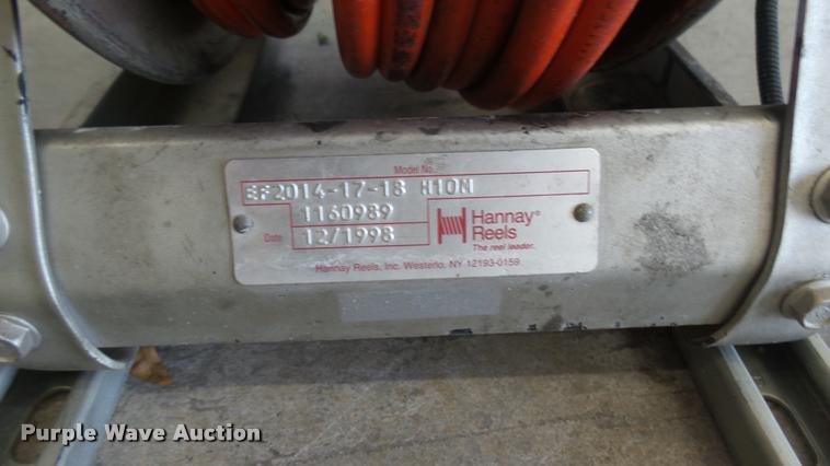 image for item DS9044 Hannay electric hose reel