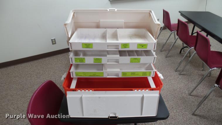 image for item DS9054 (3) Plano #747 plastic tackle/storage boxes