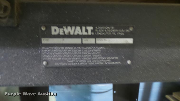 image for item DS9133 DeWalt 7790 saw