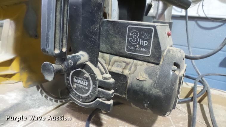image for item DS9133 DeWalt 7790 saw
