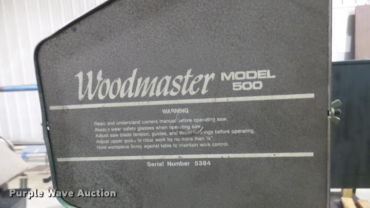 image for item DS9135 Woodmaster 500 saw