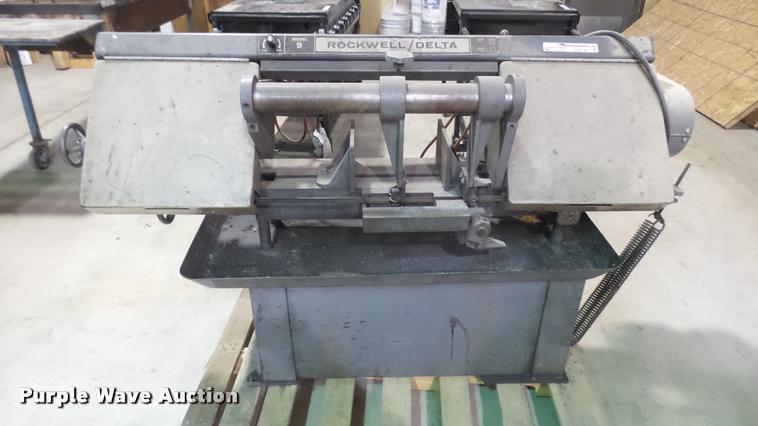 image for item DS9140 Rockwell/Delta 9 metal bandsaw