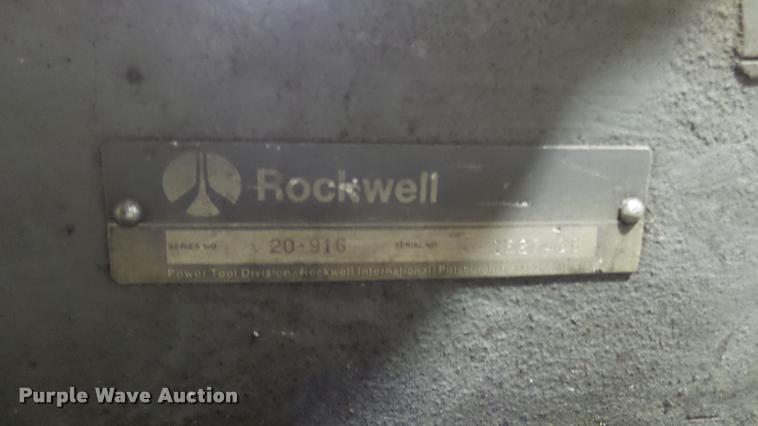 image for item DS9140 Rockwell/Delta 9 metal bandsaw