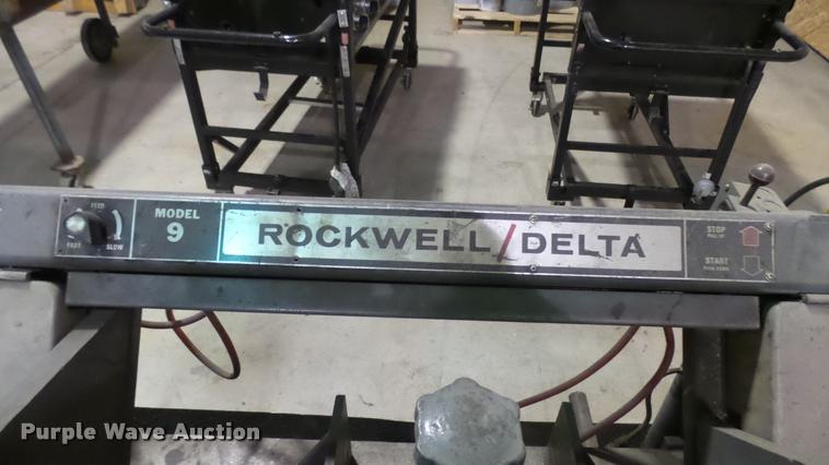 image for item DS9140 Rockwell/Delta 9 metal bandsaw