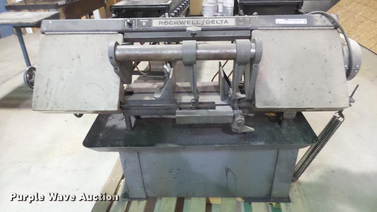image for item DS9140 Rockwell/Delta 9 metal bandsaw
