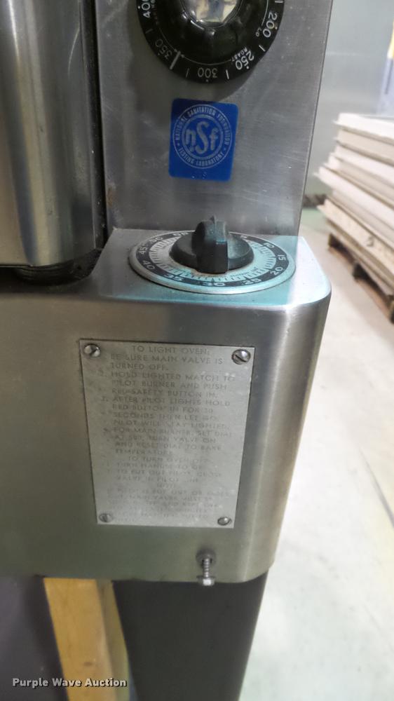 image for item DS9141 Blodgett commercial oven