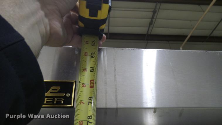 image for item DS9145 True stainless steel freezer