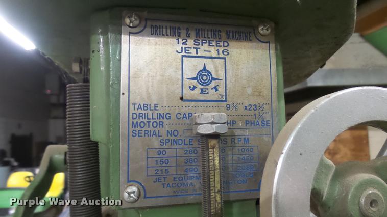 image for item DS9150 Jet drilling and milling machine