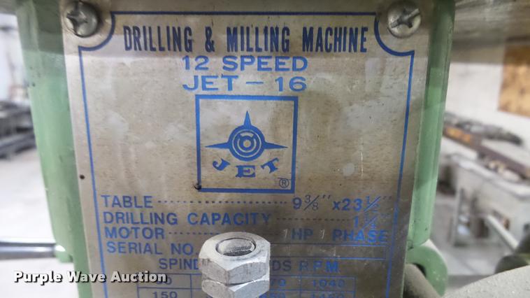 image for item DS9150 Jet drilling and milling machine