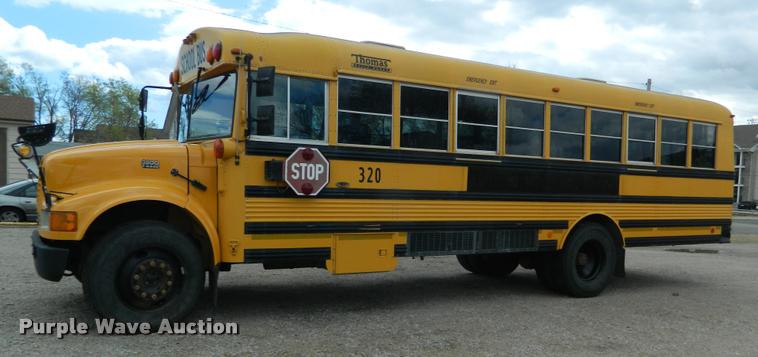 image for item K2588 1996 International 3800 school bus