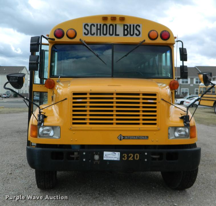 image for item K2588 1996 International 3800 school bus