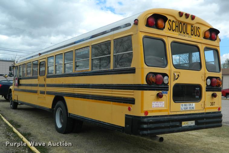 image for item K2589 1995 Chevrolet school bus