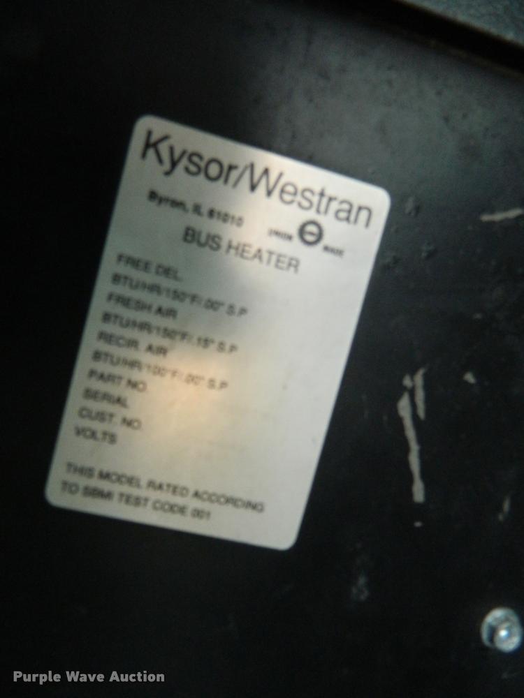 image for item K2589 1995 Chevrolet school bus