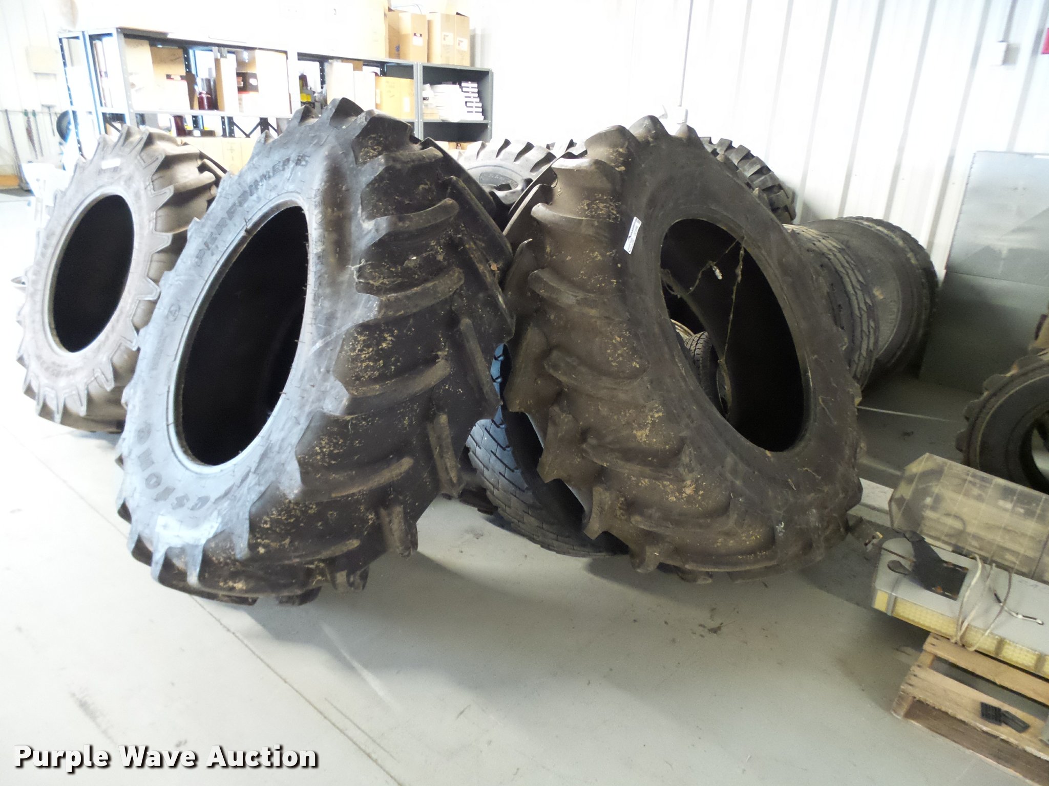 (2) Firestone 460/85R34 tires in Lee's Summit, MO Item CC9160 sold