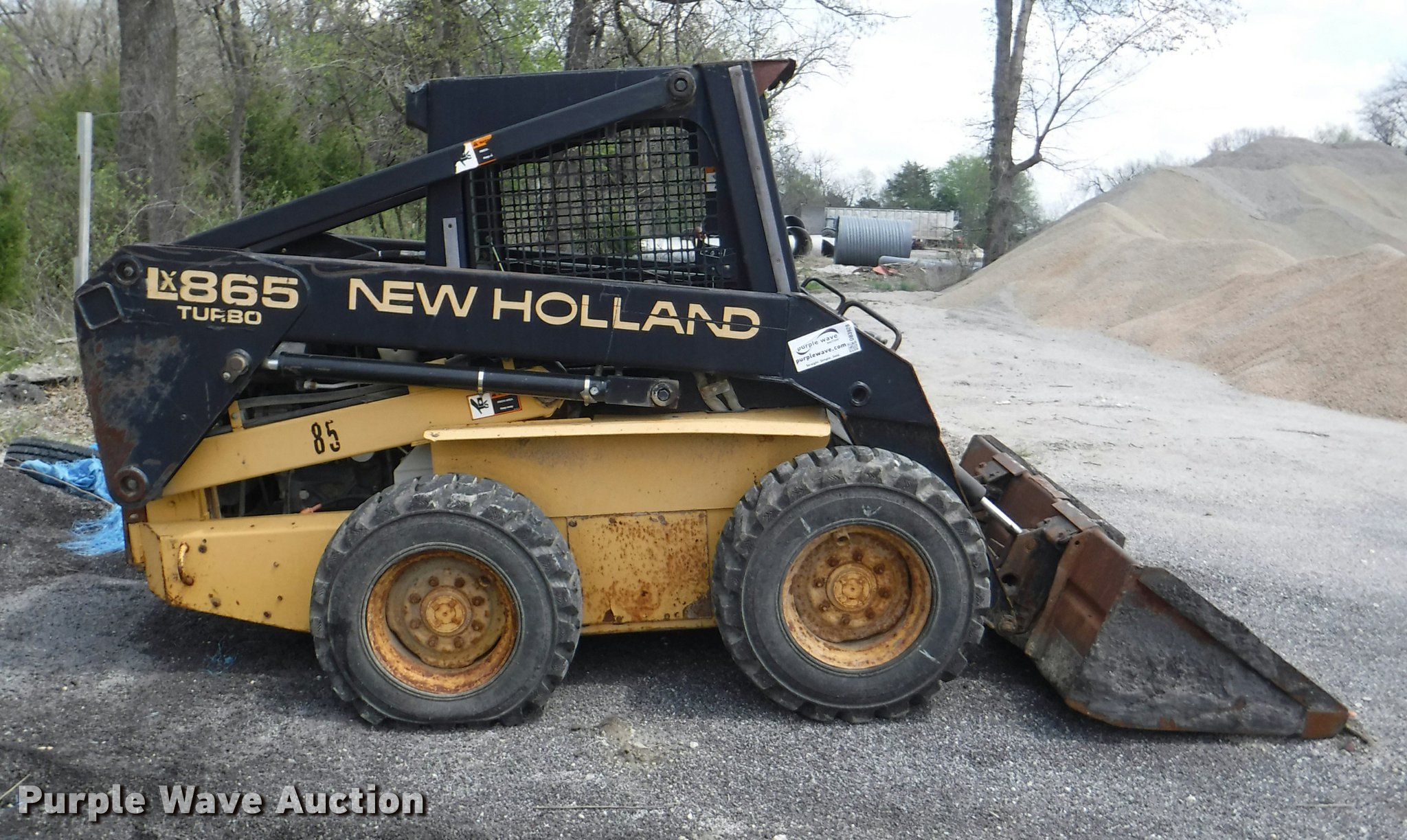 1998 New Holland LX865 skid steer in Fort Scott, KS Item DB3928 sold