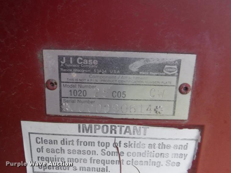 image for item BY9204 1993 Case IH 1020 head